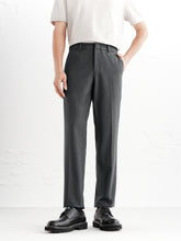 Men's Slim-Fit Gray Dress Pants